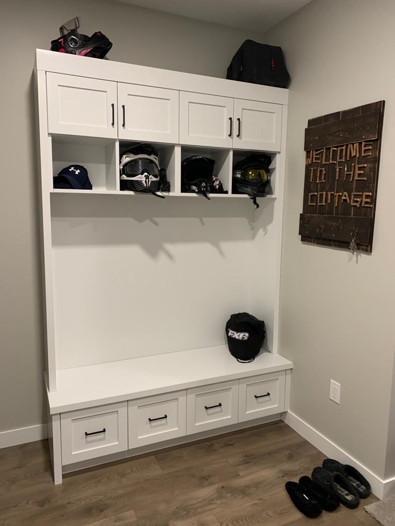 Mudroom Storage Bench